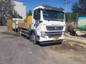 Camión Bomba de Concreto Modelo 2018 HBC10020K de Alta Eficiencia 100m³/h con Motor Diésel sobre Chasis HOWO para Proyectos de Construcción - Product Image 2