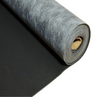 Matériau insonorisant en vinyle massif à haute densité, barrière acoustique ignifuge et imperméable MLV pour murs, plafonds et sols