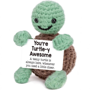 Tay Dệt Kim Đa Màu Crochet Ninja Turtles Mát Nhỏ Dễ Thương Các Mặt Hàng Cho Hỗ Trợ Tình Cảm Phổ Biến Mới Lạ May Dệt Đồ Chơi - Product Image 1