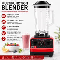 Mixeur multifonctionnel domestique haute vitesse à commande mécanique, broyeur de viande, broyeur de glace, robot culinaire pour bébé