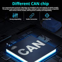 Nouvel instrument de diagnostic automobile Elm327 avec connexion Bluetooth, effacement des codes d'erreur du moteur, flux de données OBD2
