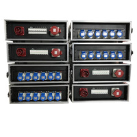 Tableau de distribution électrique monophasé 220 V 32 A, montage en rack 3U, panneau de distribution électrique, boîtes de distribution électrique à montage en rack