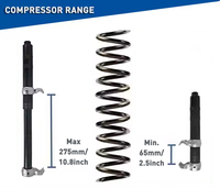 2 Pcs Heavy Duty Car Strut Spring Compressor Shock Absorber Spring Compressor Tool for Car Strut Automotive Repair Tools