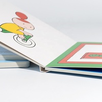 Impression de livre de conseil de reliure de papillon robuste de livre d'enfants d'encre écologique avec le coin rond