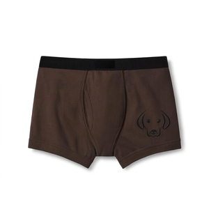 Calzoncillos Bóxer de Algodón Premium para Hombre, Tejido de Punto, Cintura Media, Transpirables, Ecológicos, Suministro al por Mayor - Product Image 1