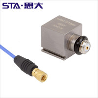 Cable RF BNC M5/L5 10-32UNF, Conector para Sensor de Aceleración Microdot, Conectores Coaxiales de Bajo Ruido, Alta Temperatura y Vibración
