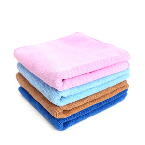Earth Microfiber Cleaning Cloth 30x40cm Thickened Dish Towel Kitchen Rag For Pots And Pans Solid Color Cotton Yarn - Product Image 2