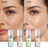 Sérum PDRN OEM ODM Marque Privée Niacinamide Acide Hyaluronique Mousse Renouvellement Fermeté Élasticité Éclat Nourrissant Soin Quotidien