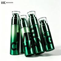 Flacon pompe airless métallique PCR 20ml 30ml 40ml 50ml 20g 30g 40g 50g pour crème anti-âge et emballage de soins de la peau