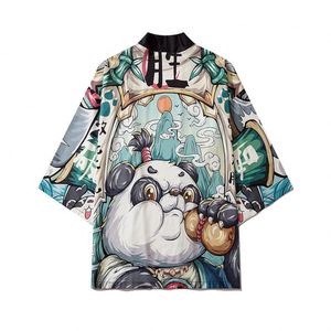 22 Estilos de Camisas de Fiesta de Cosplay de Anime Japonés (Zorro, Carpa, Dragón, Fantasma), Capas Cortas, Ropa, Kimono, Haori - Product Image 2