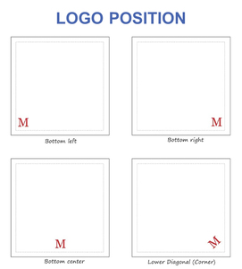 Tovaglioli in Lino Ricamati di Alta Qualità per Ristoranti, Decorazione da Tavola con Monogramma - Product Image 4