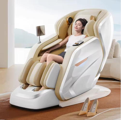 Full Body airbag Massage Chair 4D Suspension Technology zero Gravity Ai Massage Chair Electric Massage Chair Internal Space 72CM