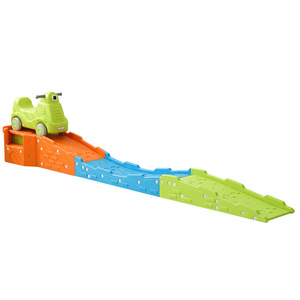 Equipo de Entrenamiento de Integración Sensorial para Niños, Carro de Tres Secciones, Juguete de Carreras, Plástico - Product Image 4