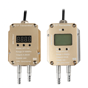 Transmisor de Presión de Viento de 4-20 mA con Pantalla LCD, Sensor de Presión Diferencial - Product Image 2