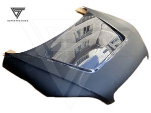 Capot de capot moteur en Fiber de carbone de style voiles noires pour Audi TT TTS MK2 - Product Image 3