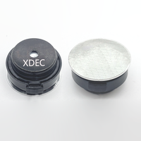 XDEC 28mm 4 3W 5W Max Power Bass Shaker Neodymium Noir Surface Linéaire 3.46V Haut-parleur Vibrant de Bureau
