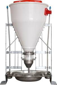 Mangeoire à porcs 100 <span class=keywords><strong>L</strong></span>, équipement d'élevage, mangeoires pour animaux, système de mangeoire pour porcs en croissance, équipement d'élevage - Product Image 2