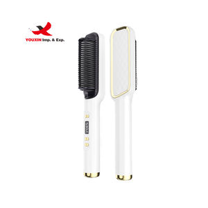 Brosse lissante ionique 2-en-1 électrique FENGFLY, nouveau style populaire, à chauffage, pour achat groupé à prix réduit - Product Image 1