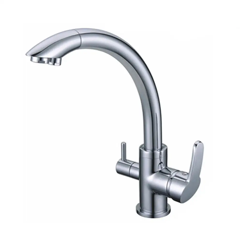 Robinet de purificateur d'eau, noir, mitigeur d'eau à boire pour évier de cuisine en laiton upc robinet mitigeur