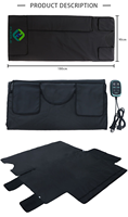 Fuerle Professional Infrared Blanket OEM/ODM Low EMF Couverture de sauna à infrarouge lointain avec prises US/EU