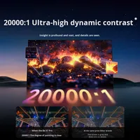 Projecteur LED Dangbei X7 Ultra 4K avec Android 14, 3500-4000 lumens, batterie intégrée, home cinéma portable
