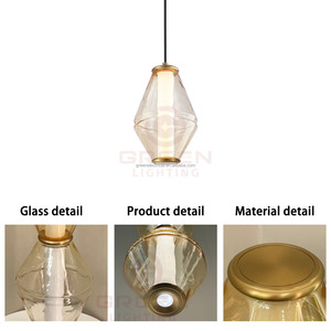 Hiện Đại Tối Giản Vuông Bóng Đèn LED Ánh Sáng Kim Loại Thủy Tinh Xây Dựng Ấm Whiteproject Cài Đặt Cho Nhà Văn Phòng Phòng Ngủ Khách - Product Image 6