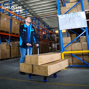 Warehouse Foldable Aluminum Platform Hand Truck Folding <strong>Dolly</strong> Hand Cart FW-99FBC - Product Image 6
