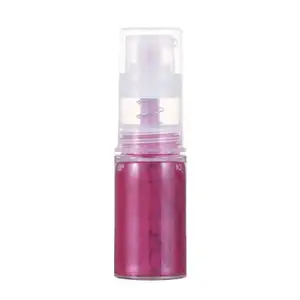 Flash Glitter Spray Powder Puff Pompe comestible Spray Lustre Dust 5g