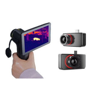 Caméra thermique portative de patrouille et de chasse AH210 100m, IP67, WiFi, tout-en-un, 5 pouces, grossissement 1~8x, infrarouge thermique - Product Image 2