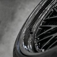 Nouvelles jantes en alliage forgé à deux pièces, profondes, 18-22 pouces, 5x114.3/120mm, compatibles avec S500/S550 pour voitures - Finition noire concave