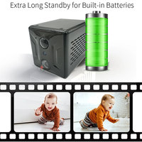 Caméra IP alimentée par batterie Rechargeable, carte Sim 4G, sécurité du réseau sans fil, Mini caméra WIFI