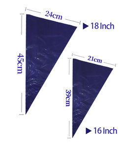 Yulong – Lot de 50 poches à douille jetables en PE de 16 pouces de qualité alimentaire pour crème et pâtisserie, personnalisables - Product Image 4