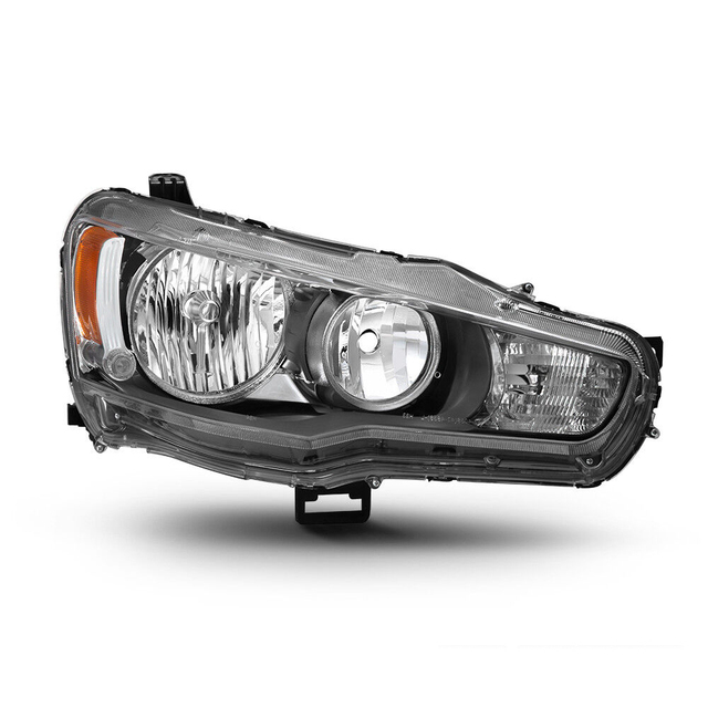 For 2008-2017 Mitsubishi Lancer EVO X Halogen Headlamp Front Light Head Lamp Headlight 8301B076