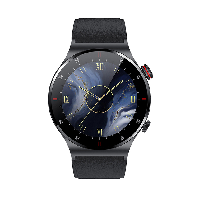 Hot Selling Fitness Tracker Men Stainless Steel Health Monitoring BT Calling IP67 Waterproof QW33 Smartwatch with NFC Function