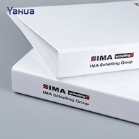 Classeur A4 personnalisé avec logo, en carton rigide, à 4 anneaux métalliques, pour bureau et entreprise, fabricant OEM