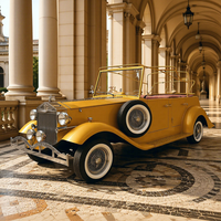 Véhicule électrique classique de luxe en or de haute qualité, vendu directement par l'usine – Voiture électrique / Voiture classique / Voiture de tourisme