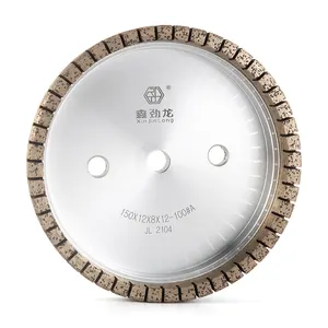 Diamond Wheel Grinder Super Quality Thinner Full Tooth Metal Bond Diamond Grinding Wheel For Glass