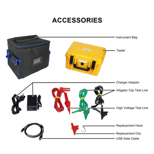 เครื่องวัดความต้านทานฉนวน NCEL JSJY913 5kv สำหรับการทดสอบมอเตอร์และเครื่องกำเนิดไฟฟ้าในหลายสถานการณ์ - Product Image 6