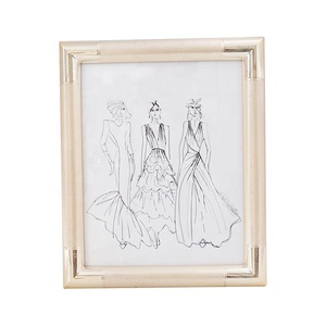 Bắc Âu sáng tạo bàn trang trí vàng bạc kim loại hình ảnh khung ảnh với kính hoặc <span class=keywords><strong>plexiglass</strong></span> - Product Image 4