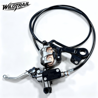 Pièces de rechange pour vélo électrique tout-terrain Su-rron Ultrabee - Support de disque de frein avant - Métal durable + caoutchouc - Type à piston opposé
