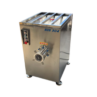 Broyeur à viande automatique en acier inoxydable industriel à haute capacité 300-500 kg/h pour bœuf, porc, poulet