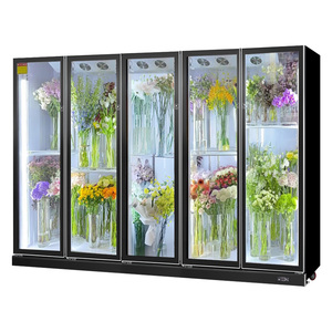 Hoa tủ lạnh với 5 cửa kính thương mại được sử dụng với giá tốt nhất bảo quản tươi tủ lạnh cho hoa <span class=keywords><strong>Showcase</strong></span> - Product Image 6