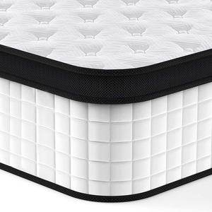 Envío Gratis Inventario Local en EE. UU. Colchón de Espuma Viscoelástica de 12 Pulgadas para Cama de Hotel con Resortes Embolsados Firmeza Media Comprimido Tamaño Queen - Product Image 3