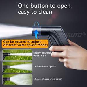 Pistola de agua de alta presión 0~0.6Map con boquilla ajustable para riego, pulverizador de jardín, pistola de lavado, para regar flores y limpiar. - Product Image 2