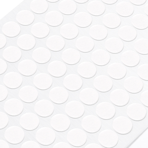 120Pcs Circular Transparent Adhesive Sticker Clear Double-Sided Strong Tape <b>Sticky</b> <b>Dots</b> for Nail Color Chart Display Salon Use - Product Image 2