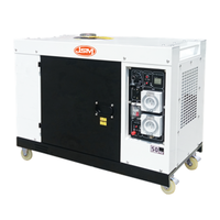 Superleiser 6KW 6,5KW 7KW Luftgekühlter Dieselgenerator 50/60Hz 1-Phasig Auto Open Frame ATS-betrieben JDP192FE Set für den Außenbereich