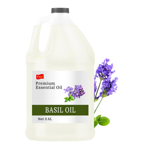 Olio Essenziale di Basilico per Rilassamento Muscolare, Sollievo dai Crampi, Allevia Dolori e Rigidità Post-Allenamento, Anti-infiammatorio <span class=keywords><strong>Naturale</strong></span> - Product Image 1