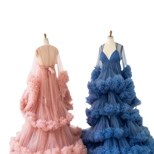 Robe de <span class=keywords><strong>grossesse</strong></span> pour séance photo – Grande Vente – Vêtement de <span class=keywords><strong>grossesse</strong></span> long et confortable pour femme – Robe de soirée de maternité tendance à col en V - Product Image 1