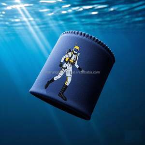 ฉนวนกันความร้อนแขนเย็นนีโอพรีนสำหรับถุงเก็บความเย็นกระป๋องเบียร์พิมพ์โลโก้ได้ตามต้องการ - Product Image 4