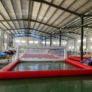 Oferta Especial: Cancha de Voleibol Flotante Inflable de PVC Marca QIQU para Adultos y Niños, Uso en Alquiler para Deportes Acuáticos, 1 Año de Garantía - Product Image 1